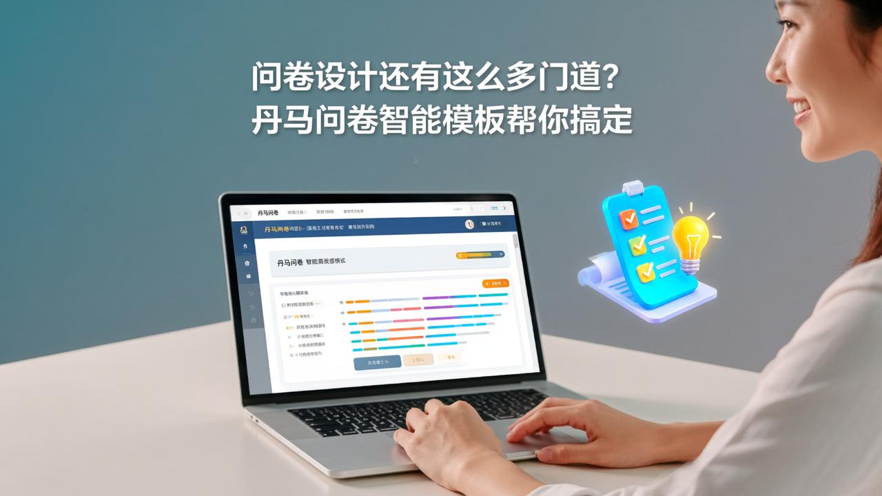 问卷设计还有这么多门道？丹马问卷智能模板帮你搞定