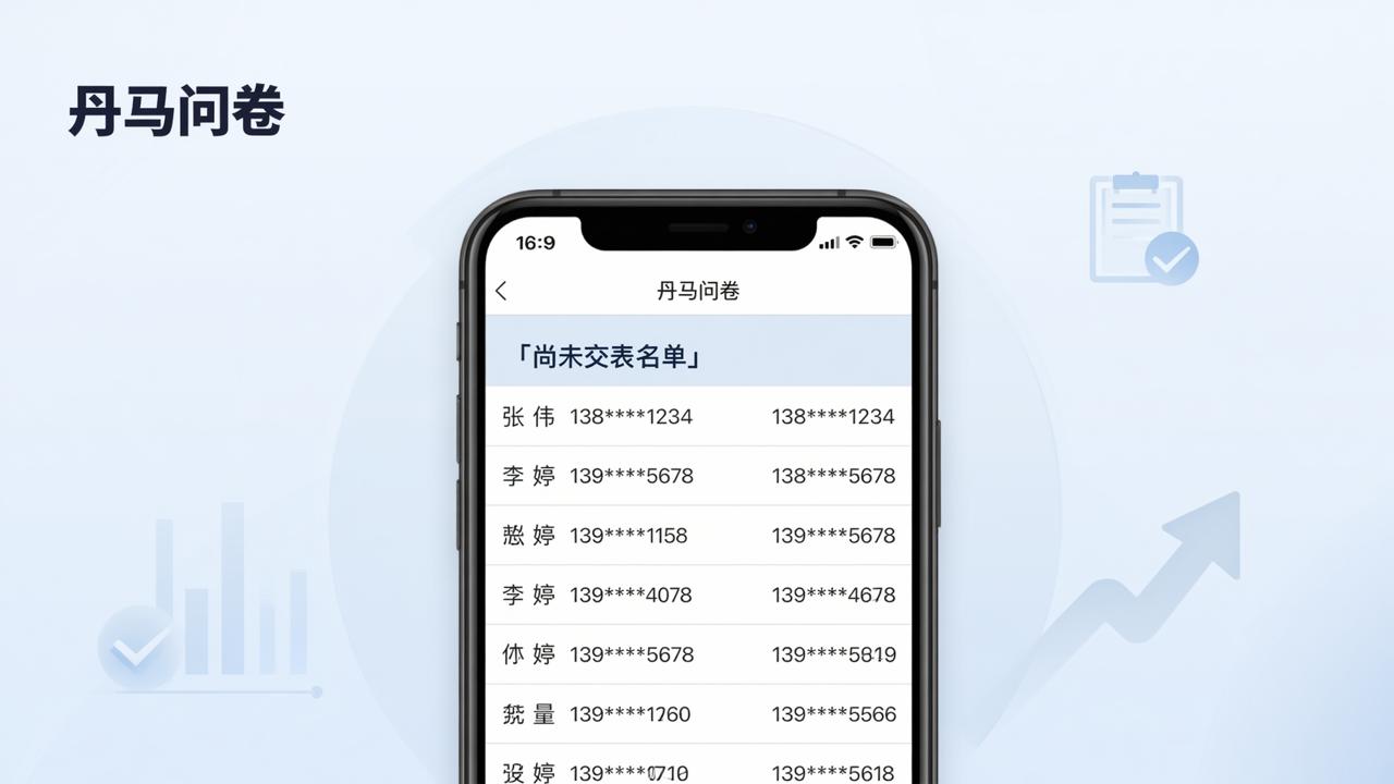 问卷还没交的人怎么查看？「丹马问卷」尚未交表名单，谁没填一目了然