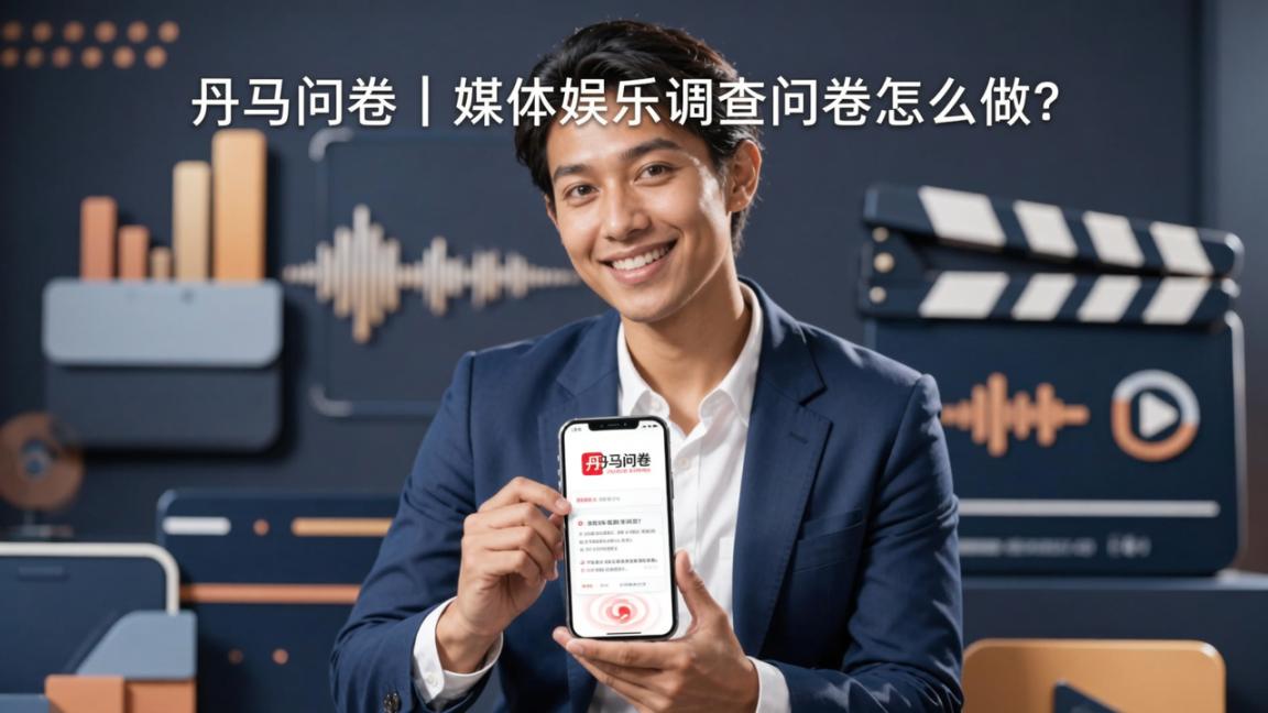 媒体娱乐调查问卷怎么做？「丹马问卷」在线媒体娱乐问卷，扫码即填自动汇总